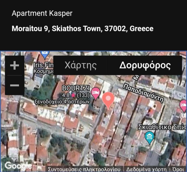 Apartment Kasper Skiathos Exteriér fotografie